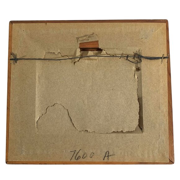 Mini Severin Roesen Still Life Of Fruit & Wine Glass Print In Elegant Wood Frame - Picture 4 of 6